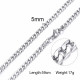 Solid Necklace Curb Chains Link Men Choker Stainless Steel Male Female Accessories Fashion Solid Necklace Curb Chains Link Men Choker Stainless Steel Male Female Accessories Fashion